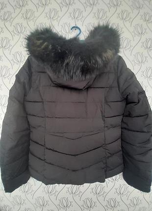 Женская куртка с натуральным мехом