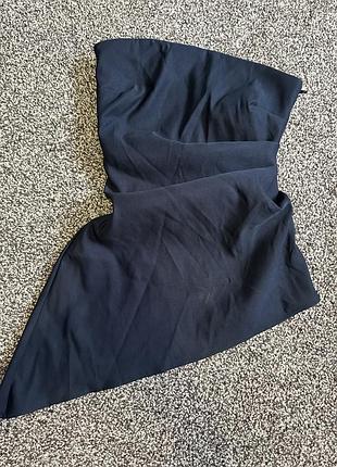 Жіночий синій топ бандо ххс zara