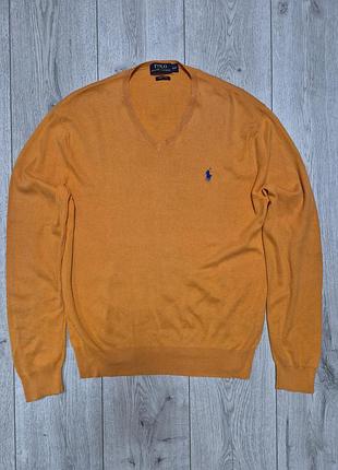 Мужской оригинальный джемпер polo ralph lauren,m размер