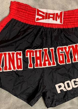 Шорты siam для муай тай, кикбоксинг, тайский бокс, muay thai, kickboxing, размер: l