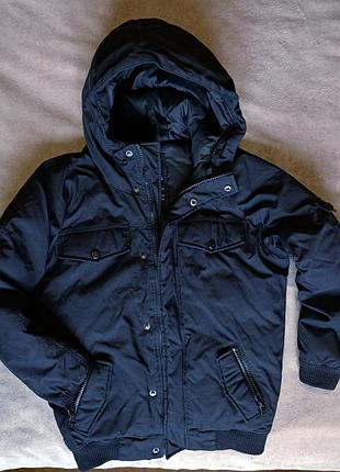 Пуховик чоловічий ecko unltd. зимовий, чорний,xs/дорослий, xl/підліток