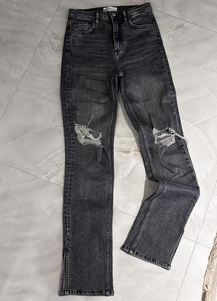 Жіночі сірі джинси zara 36р