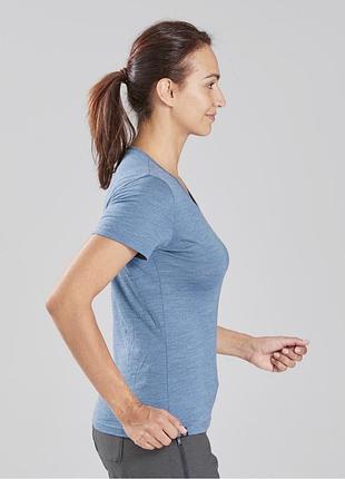 Forclaz merino wool жіноча мериносова термо футболка із вовни