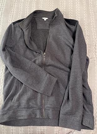Кофта чоловіча calvin klein сіра розмір l