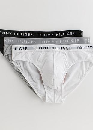 Набір чоловічих трусів-брифів (сліпів) бренду tommy hilfiger (l)
