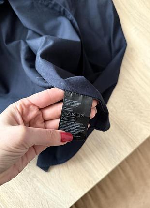Сорочка чоловіча h&m синя 4