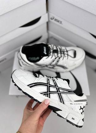 Водонепроникні кросівки asics gel-kahana 8 gtx white black