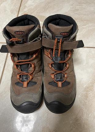 Черевики дитячі keen redwood mid wp, коричневі, розмір 39