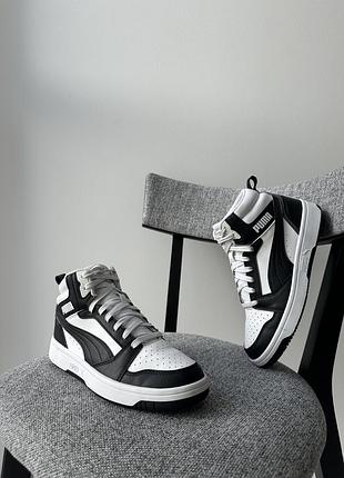 Жіночі осінні високі кросівки кеди взуття puma