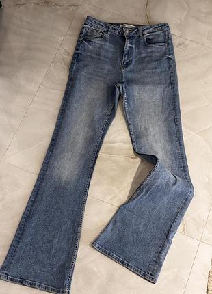 Голубі жіночі джинси zara 38 розмір, м