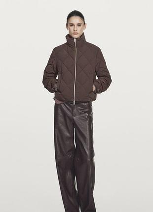 Жіноча куртка-пуховик massimo dutti xl розмір