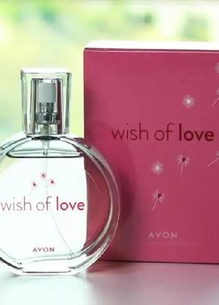 Туалетна вода wish of love.