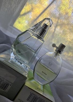 Туалетна вода avon perceive dew 50 мл та green tea 30 мл