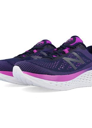 Кросівки бігові фіолетові new balance fresh foam more