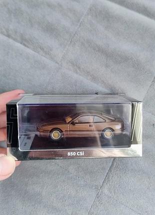 Коллекционная автомодель bmw 850 csi (купе) в блистере/коробке