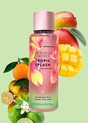 Парфюмированный спрей для тела victoria's secret tropic splash (виктория секрет тропик сплеш) - мист 250 мл