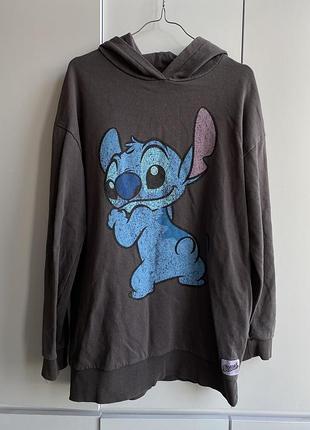 Худі жіноче disney stitch коричневе
