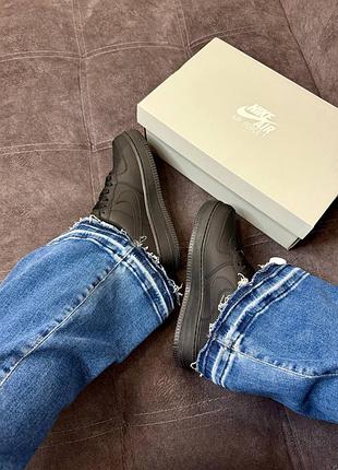 Nike air force 1 low black 3