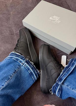 Nike air force 1 low black 4
