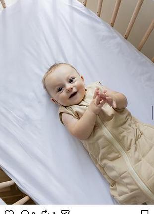 Спальник унісекс lullaboo бежевий для дітей 3-12 місяців