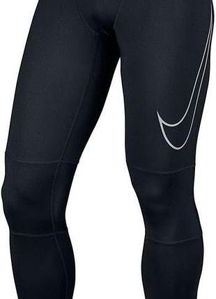 [m-l] мужские беговые тайтсы nike nk power essential 828664 010