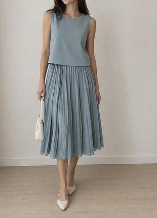 Сукня h&m спідниця плісе