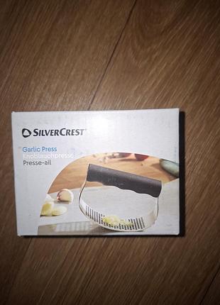 Часникодавка прес для часнику з нержавіючої сталі silvercrest новий