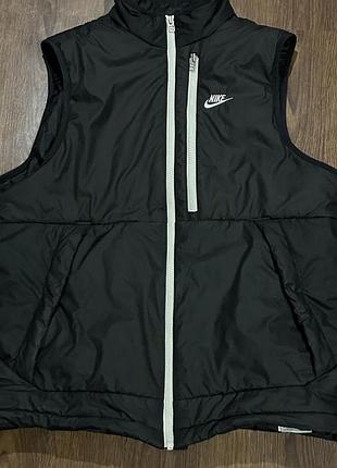 Чоловіча жилетка nike therma-fit чорна