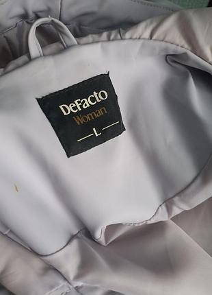 Куртка, бомбер, сиреневая от бренда defacto, р.l 3