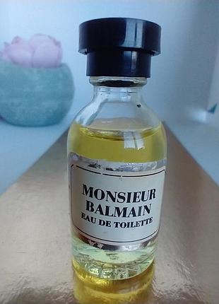 Monsieur balmain balmain beauty мініатюра вінтаж 5 мл