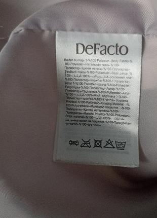 Куртка, бомбер, сиреневая от бренда defacto, р.l 4