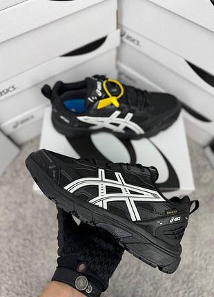 Водонепроникні кросівки asics gel-nunobiki gtx black white