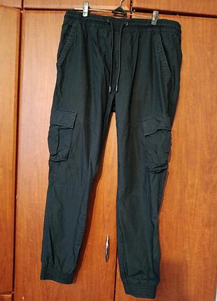 Чоловічі брюки джогери карго threadbare,xl 2