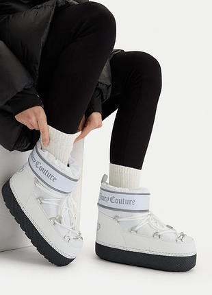 Дутики жіночі juicy couture білі