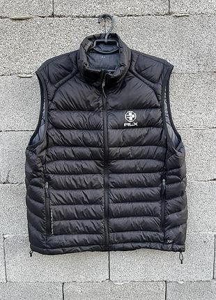 Чоловіча пухова жилетка ralph lauren rlx, xl