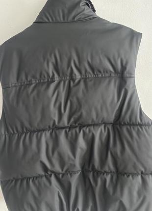 Жилетка чоловіча zara чорна 6