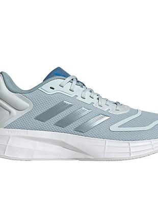 Кроссовки голубые спортивные adidas duramo 10