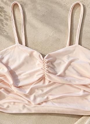 Топ boohoo персиковий xs-m