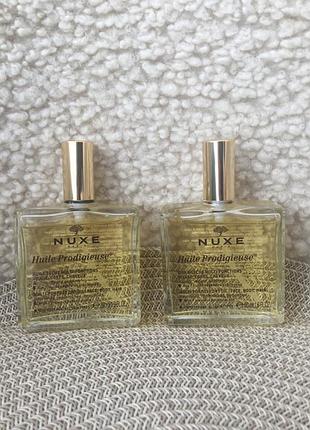 Мультифункціональна суха олійка для обличчя, тіла та волосся nuxe - 50ml.