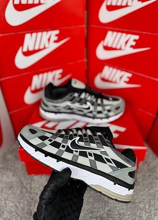 Водонепроникні кросівки nike p-6000 gtx black grey