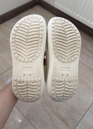 Жіночі білі crocs 5