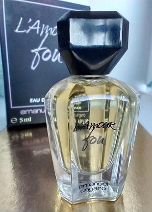 Emanuel ungaro l'amour fou мініатюра 5 мл