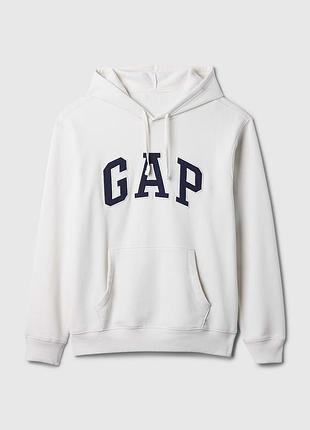 Худі gap утеплене біле
