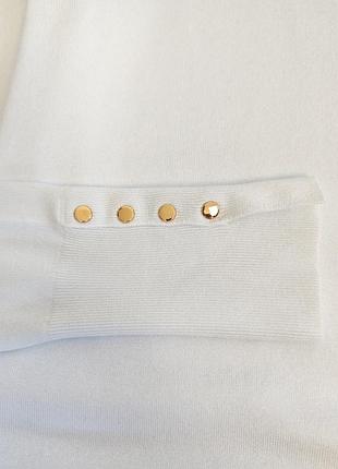 Білий светр zara 4