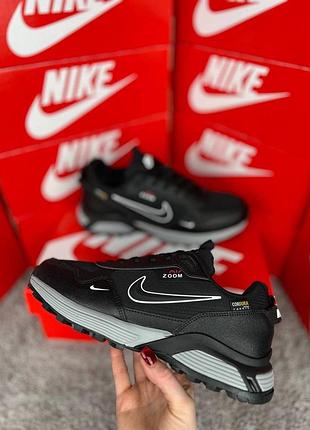 Водонепроникні кросівки nike air zoom cordura gtx black light grey