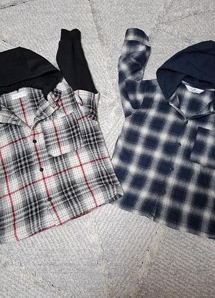 Верхні сорочки zara / h&m, 8-9y (130-134cm)
