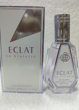 Женская парфюмированная вода fragrance world eclat la violette объемом 50 мл (производство - оаэ).