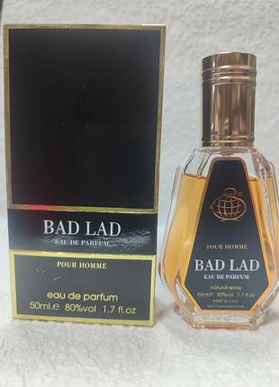 Мужская парфюмированная вода fragrance world bad lad объемом 50 мл.