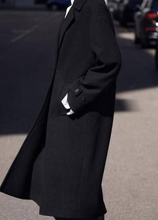 Пальто оверсайз zara 2