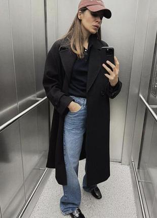 Пальто оверсайз zara 6